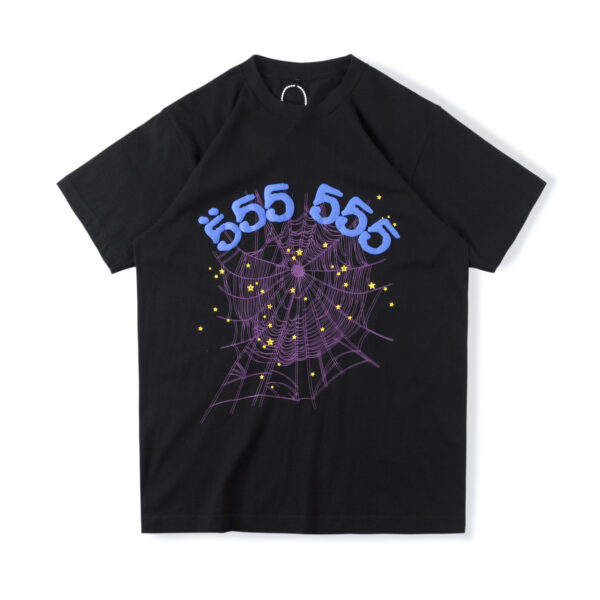 Sp5der 555 555 T-shirt Black