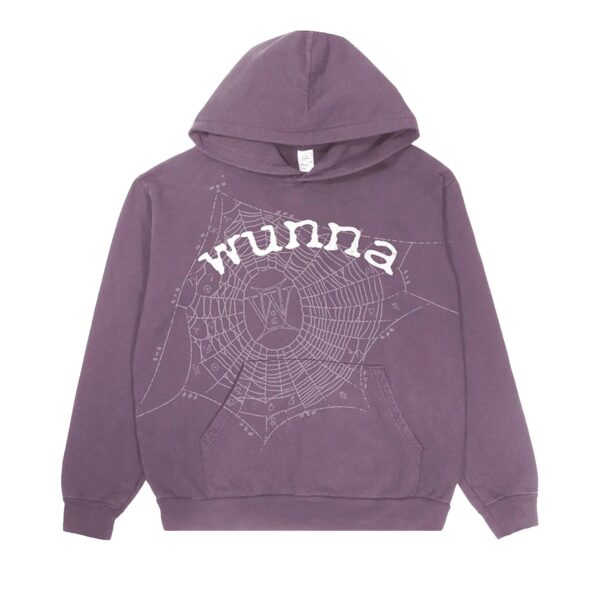 Sp5der Gunna Wunna Hoodie ‘Purple’