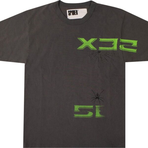 Sp5der Logo T-Shirt ‘Grey’