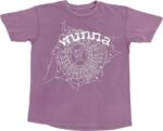 Spider Worldwide Wunna T-Shirt Purple